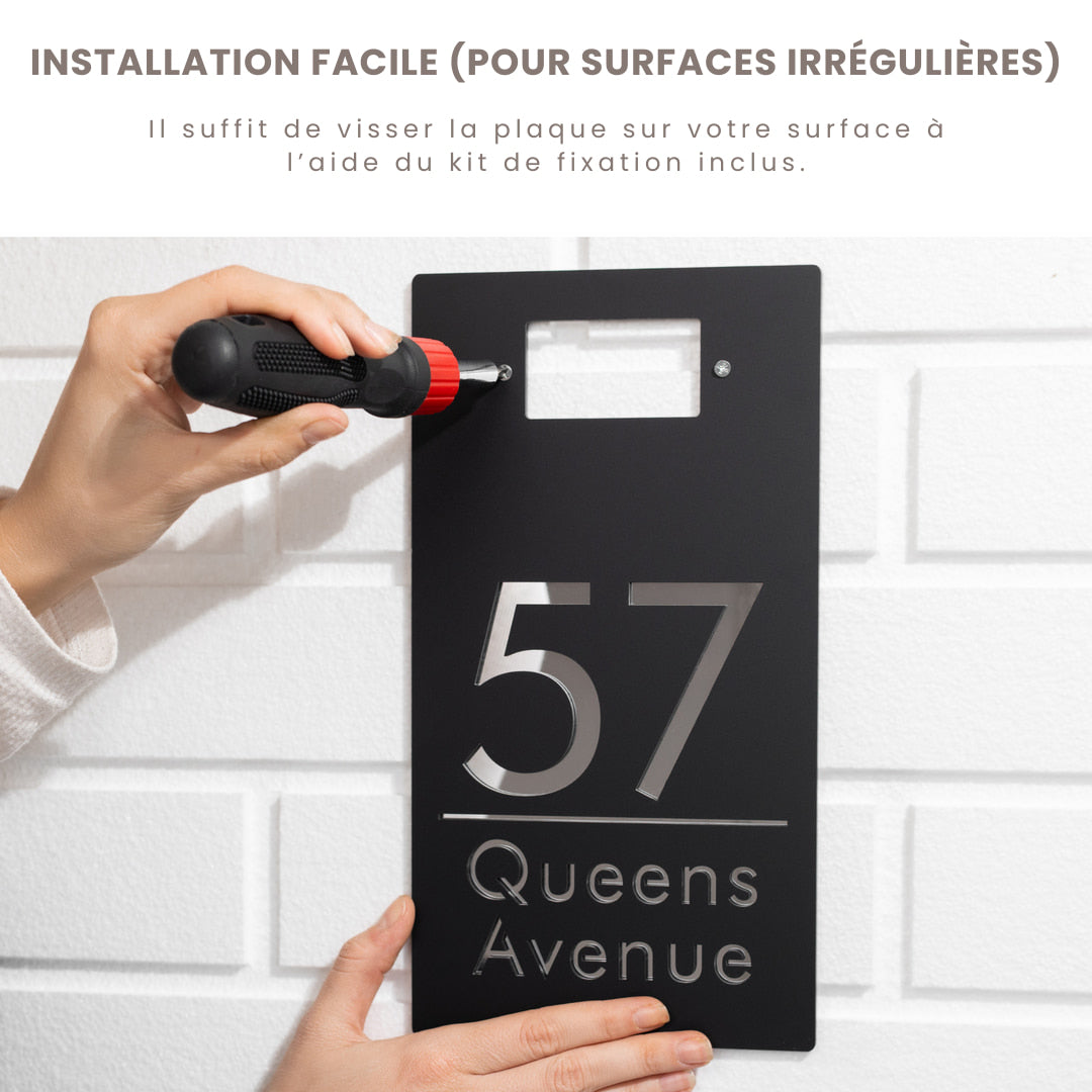LumaPlaque™ – Plaque de maison solaire