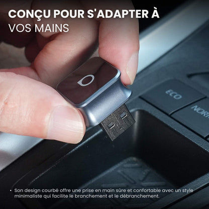 MiniCube 3.0 - Adaptateur sans fil CarPlay/Android Auto