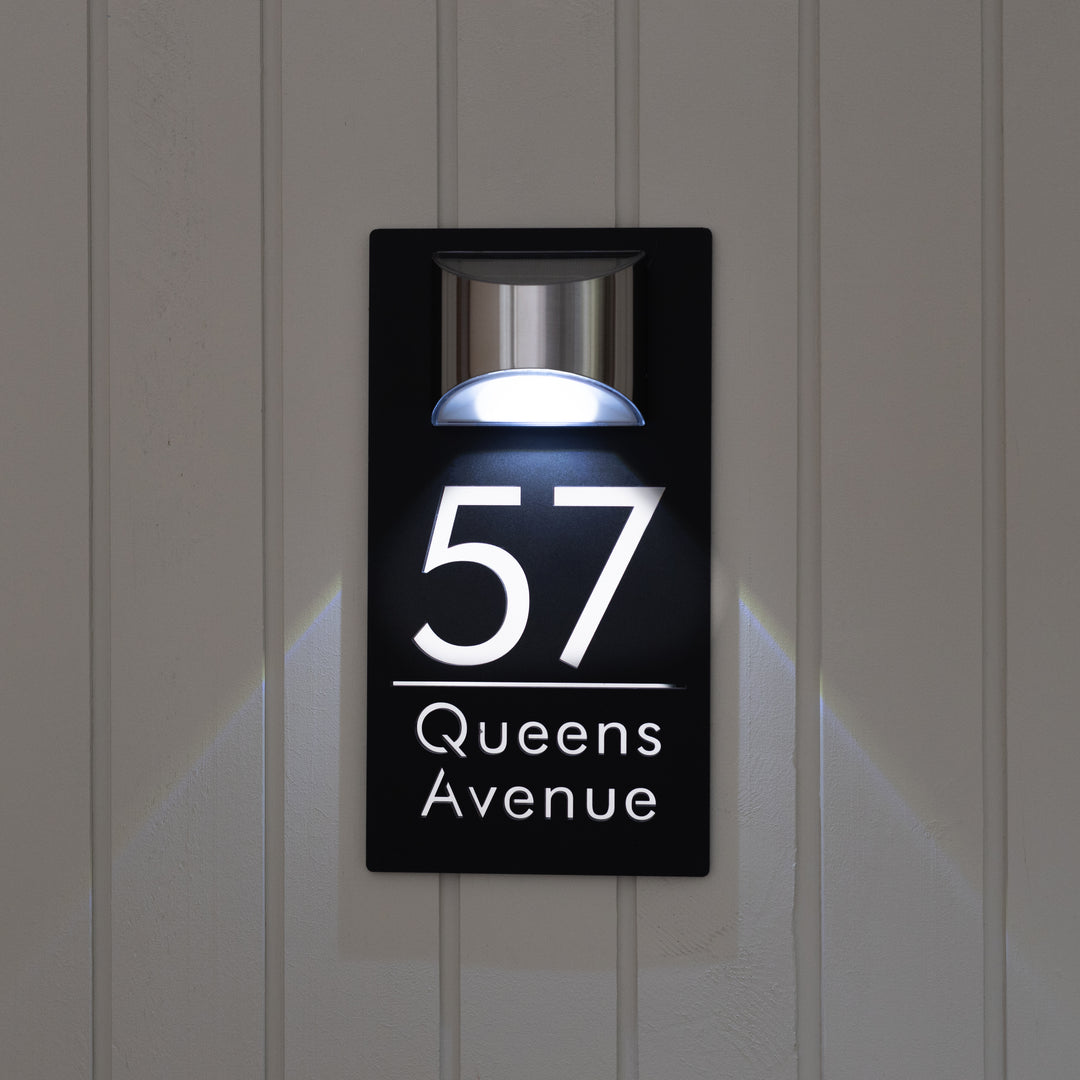 LumaPlaque™ – Plaque de maison solaire