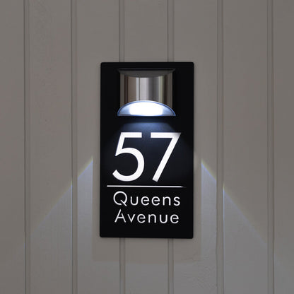 LumaPlaque™ – Plaque de maison solaire